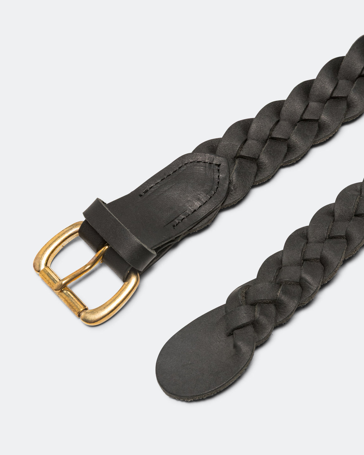 Visvim - Braided Belt 30Mm - Black - UP THERE