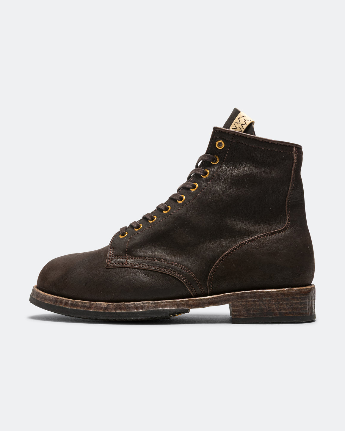 Visvim - Brigadier Hi-Folk - Dk.Brown - UP THERE