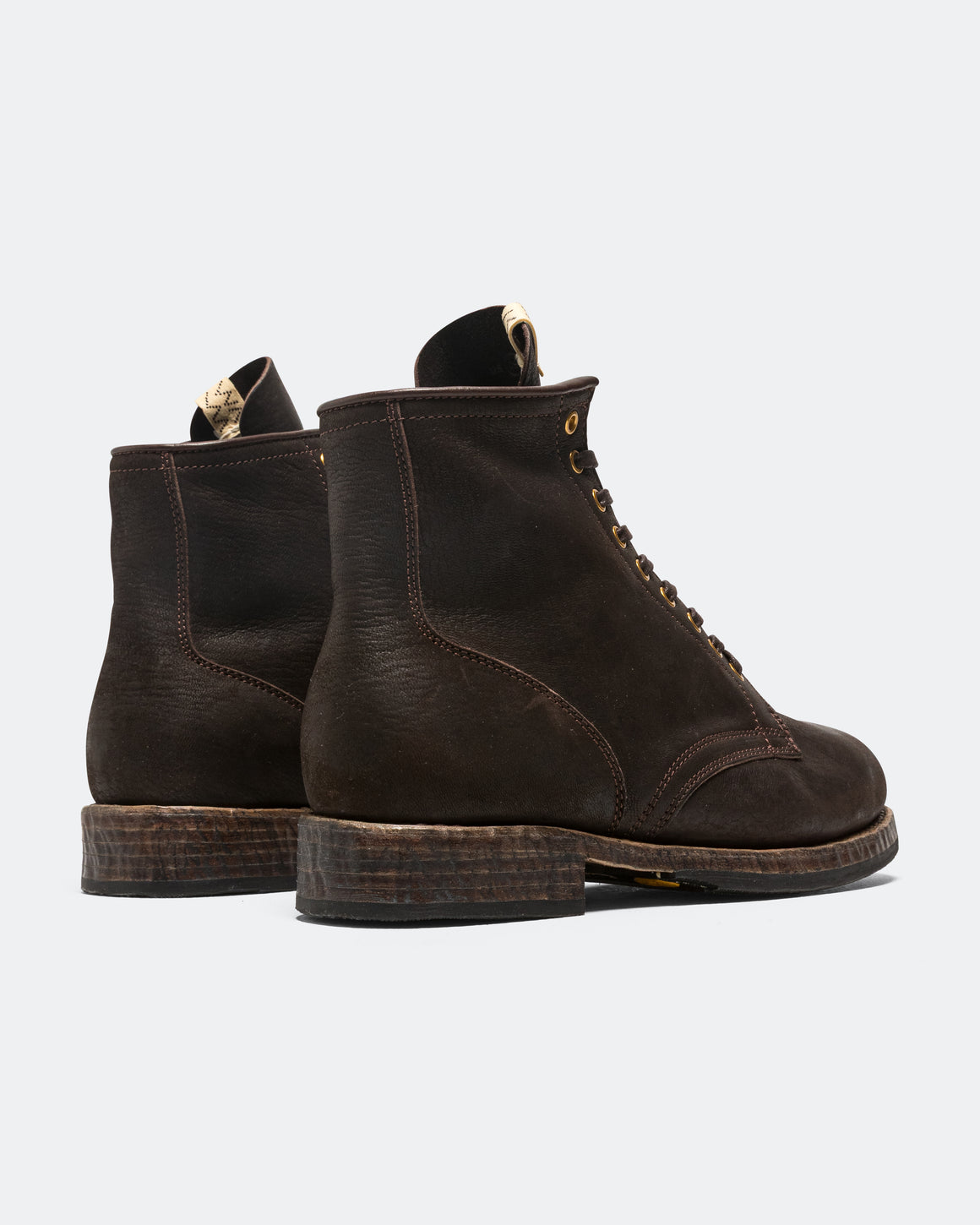 Visvim - Brigadier Hi-Folk - Dk.Brown - UP THERE