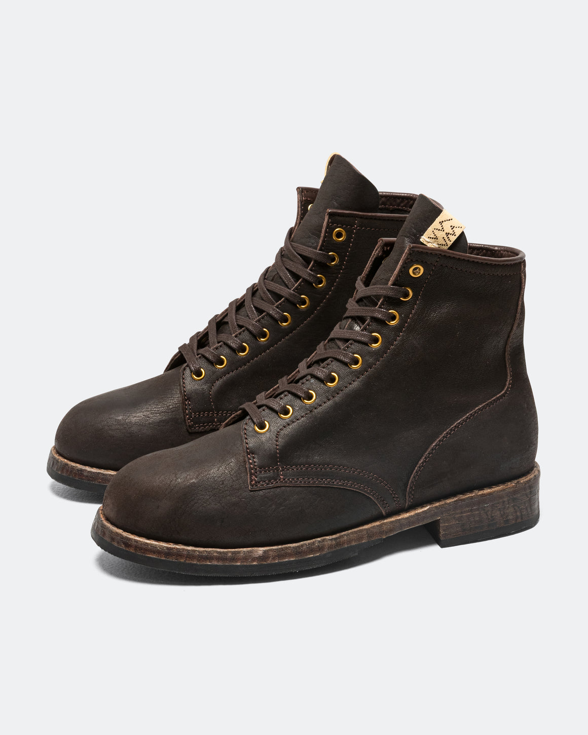 Visvim - Brigadier Hi-Folk - Dk.Brown - UP THERE