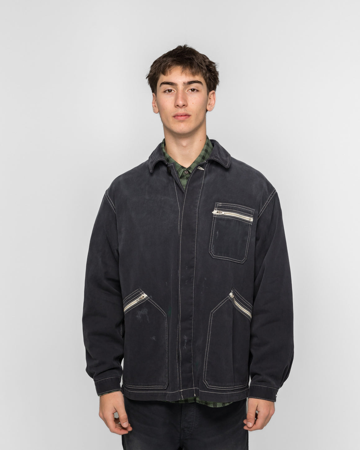 Visvim - Eclair Coverall - Black - UP THERE