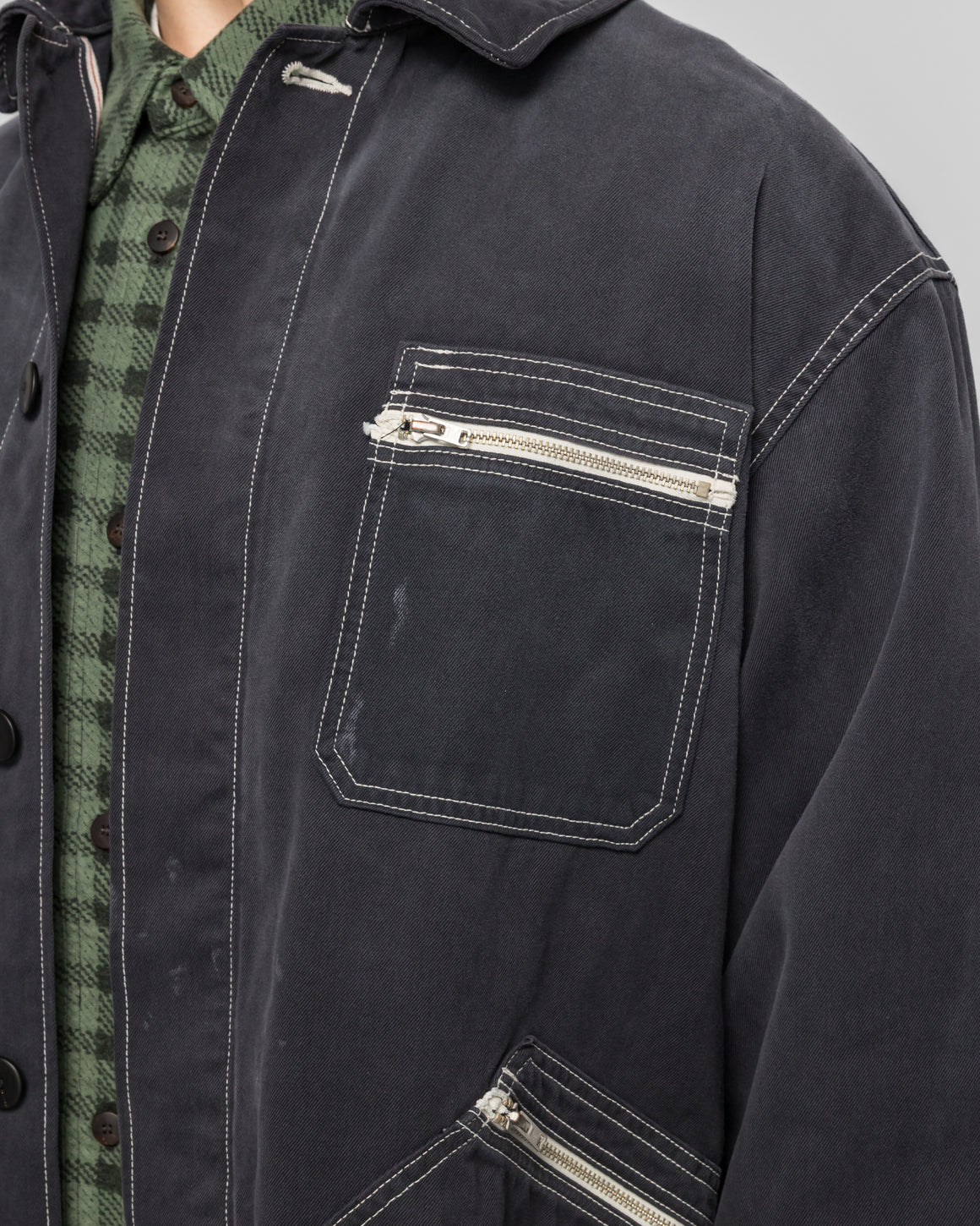 Visvim - Eclair Coverall - Black - UP THERE