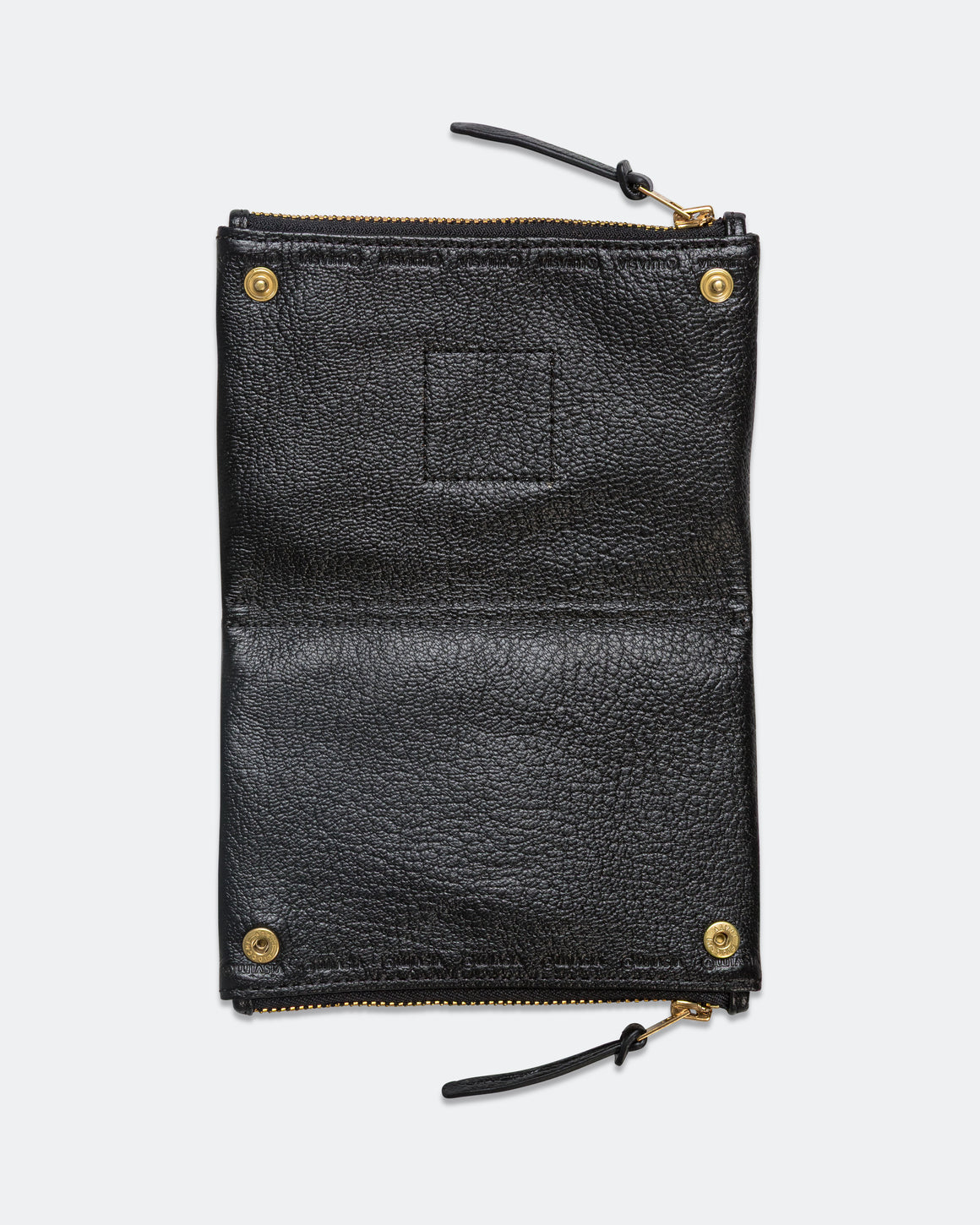 Visvim - Foldaway Wallet - Black - UP THERE