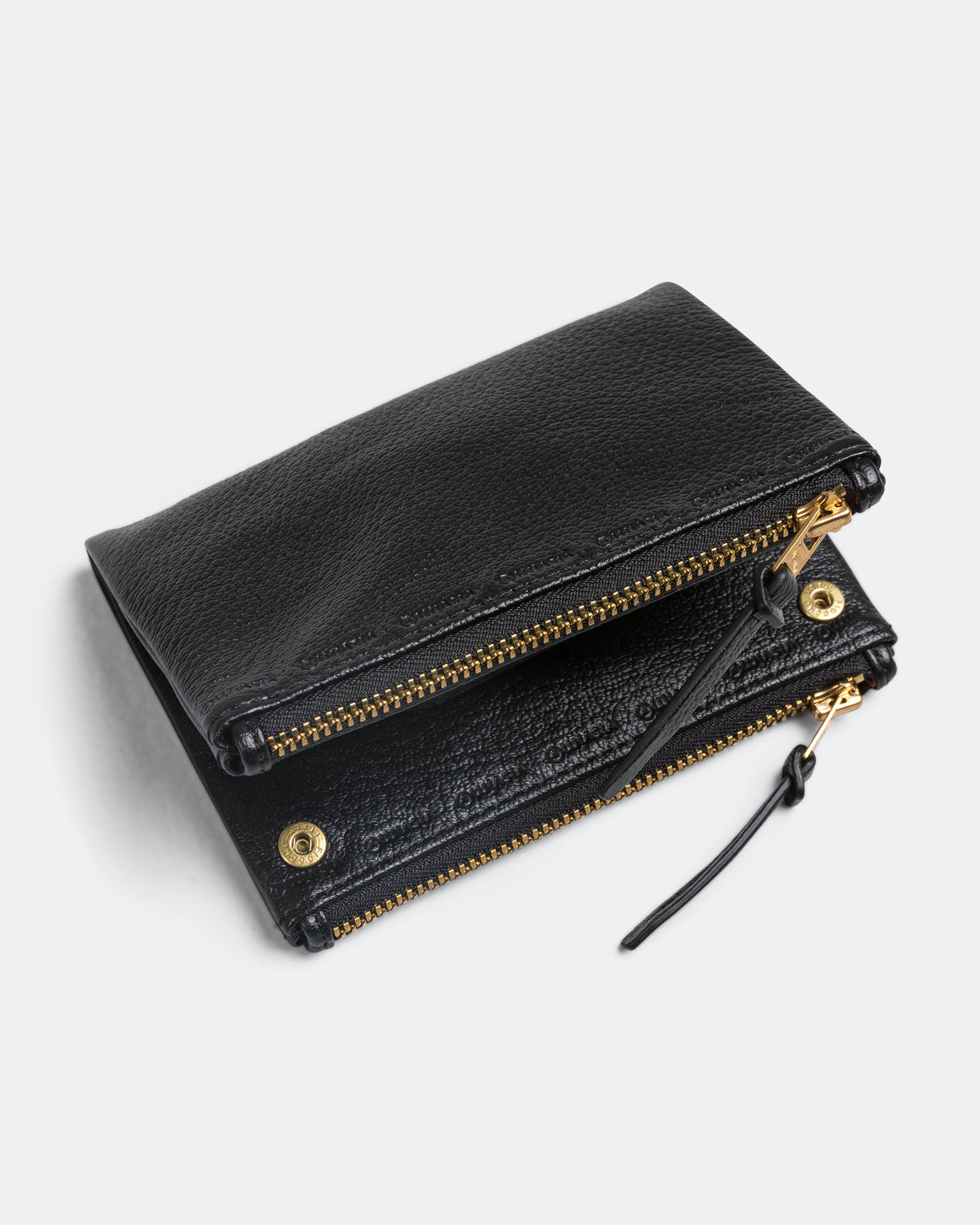 Visvim - Foldaway Wallet - Black - UP THERE