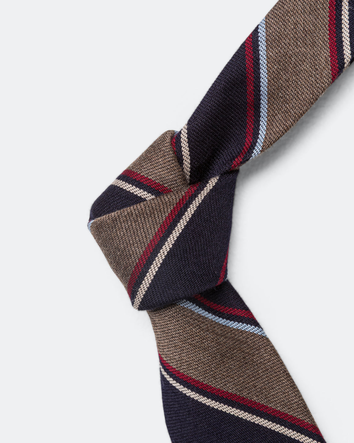 Visvim - Necktie Stripes - Navy - UP THERE