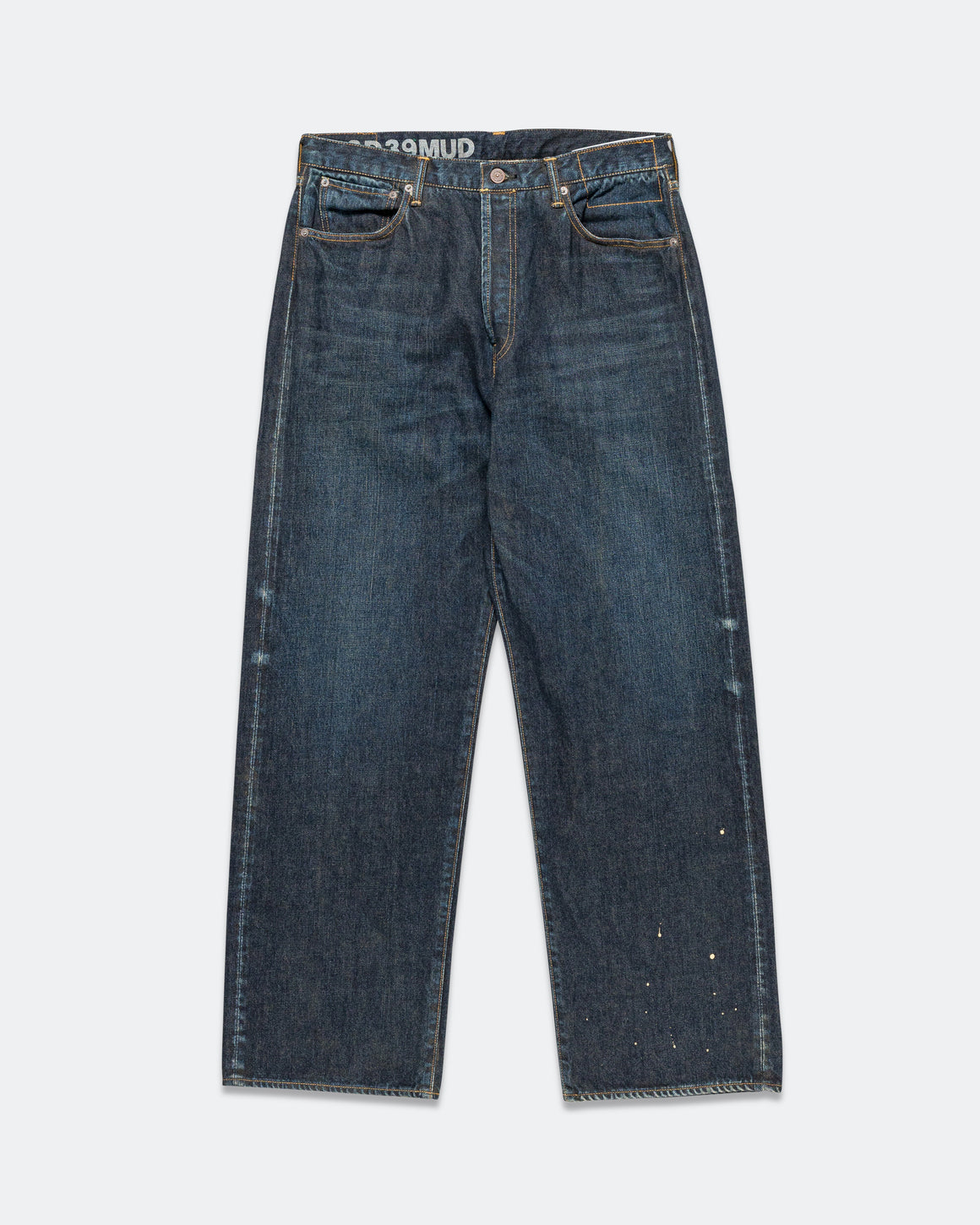 Visvim - Social Sculpture 01 Wide Dmgd-39 - Mud - UP THERE
