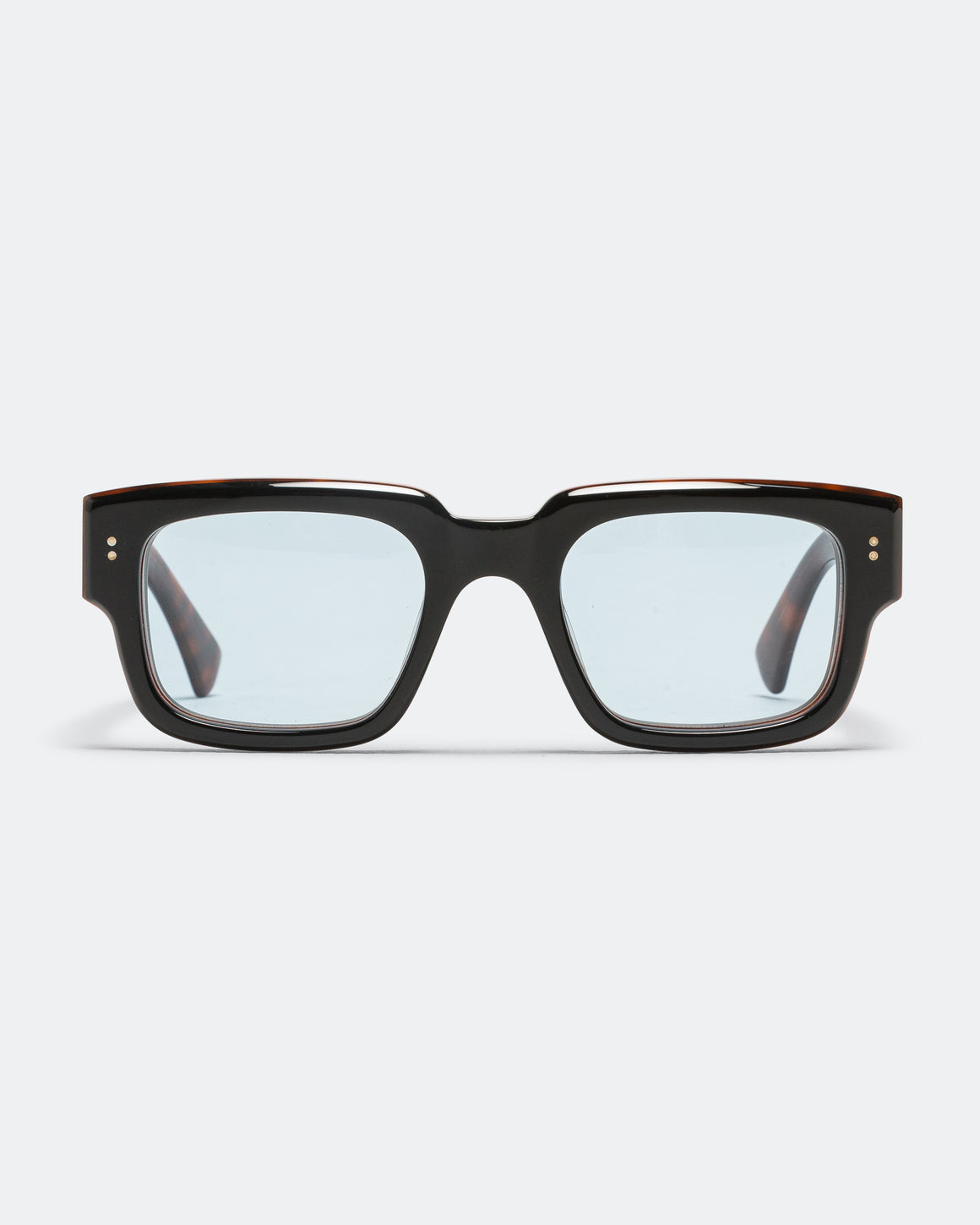 Waiting For The Sun - Stef Noir Lamine Ecaille Blonde E2L81 - Verres Bleu Tamise - UP THERE