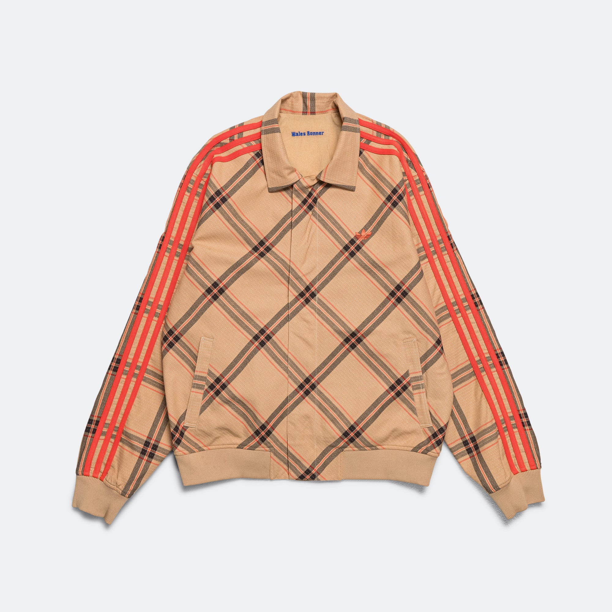 Reversible Harrington Jacket x Wales Bonner Check Jacquard WB