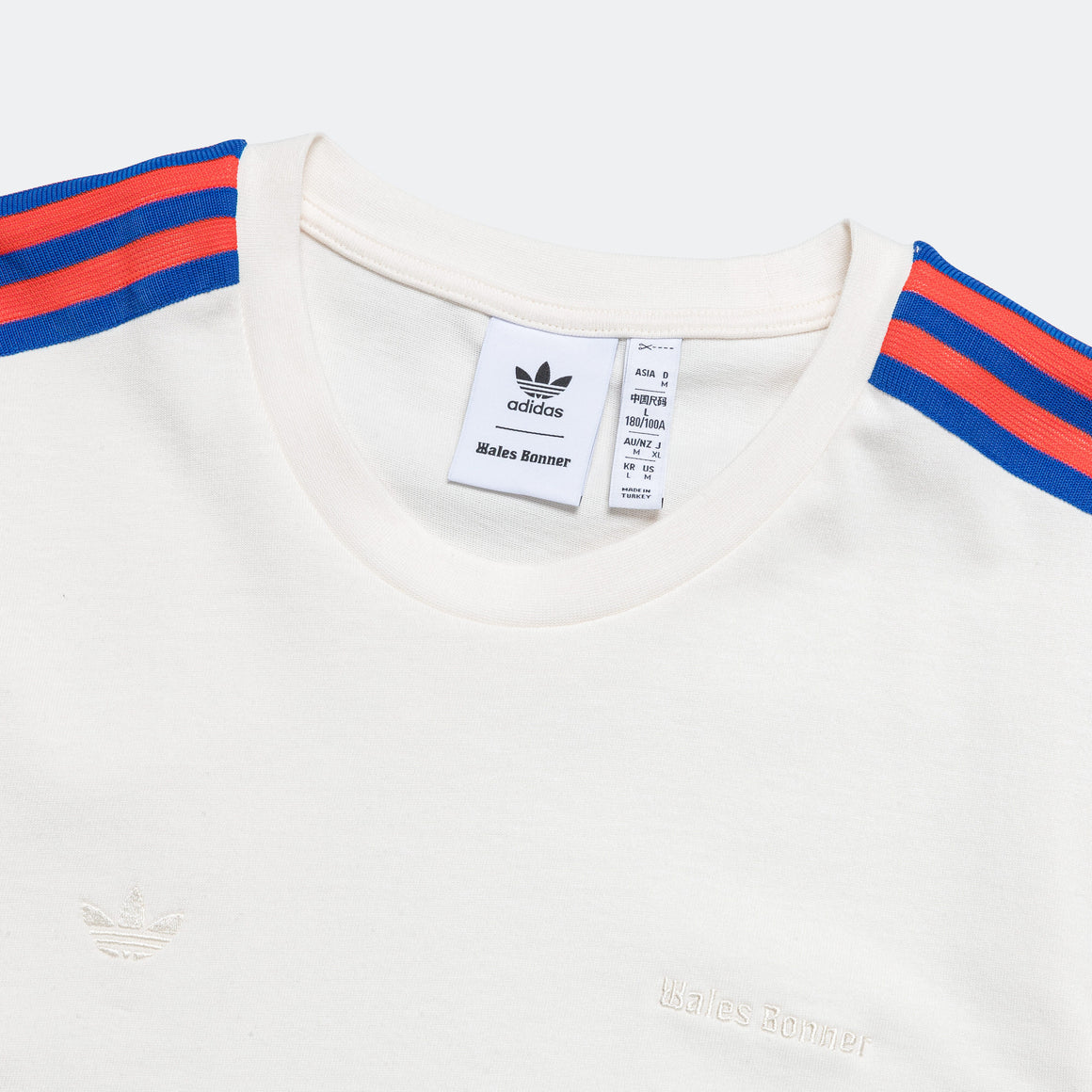 adidas - Set-In Tee x Wales Bonner - Core White - UP THERE