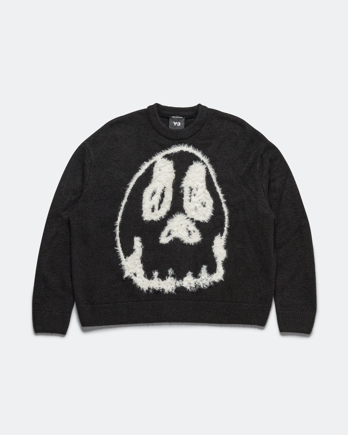 Y-3 - Y-3 Chito Graphic Knitted Sweater - Black - UP THERE