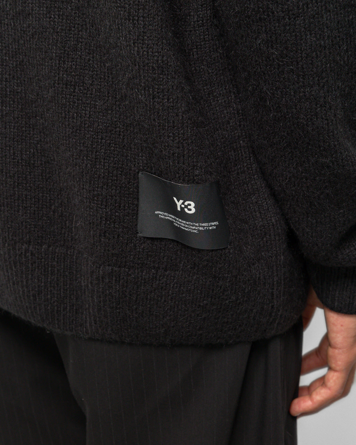 Y-3 - Y-3 Chito Graphic Knitted Sweater - Black - UP THERE