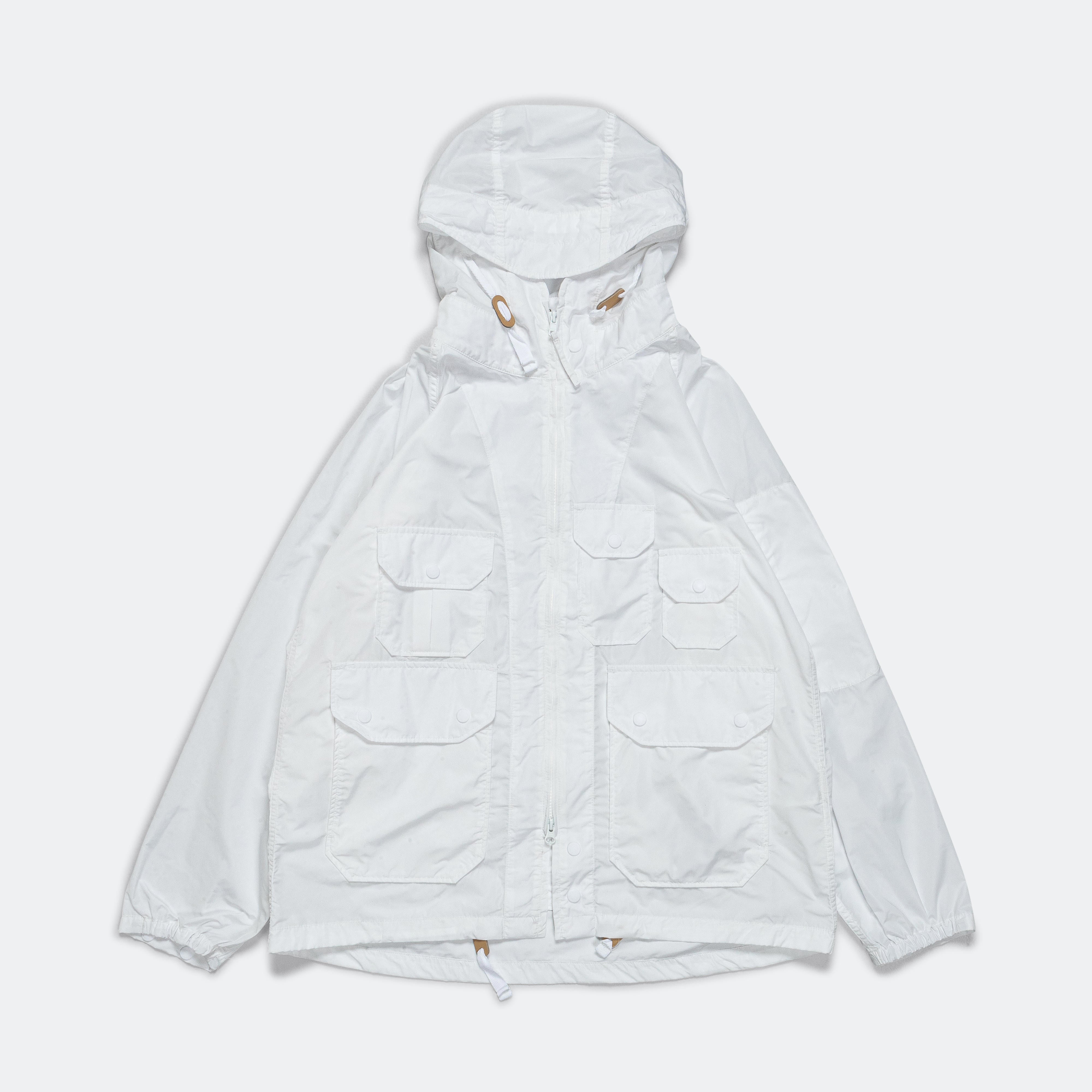 Engineered Garments Atlantic Parka - White Memory Polyester | Up