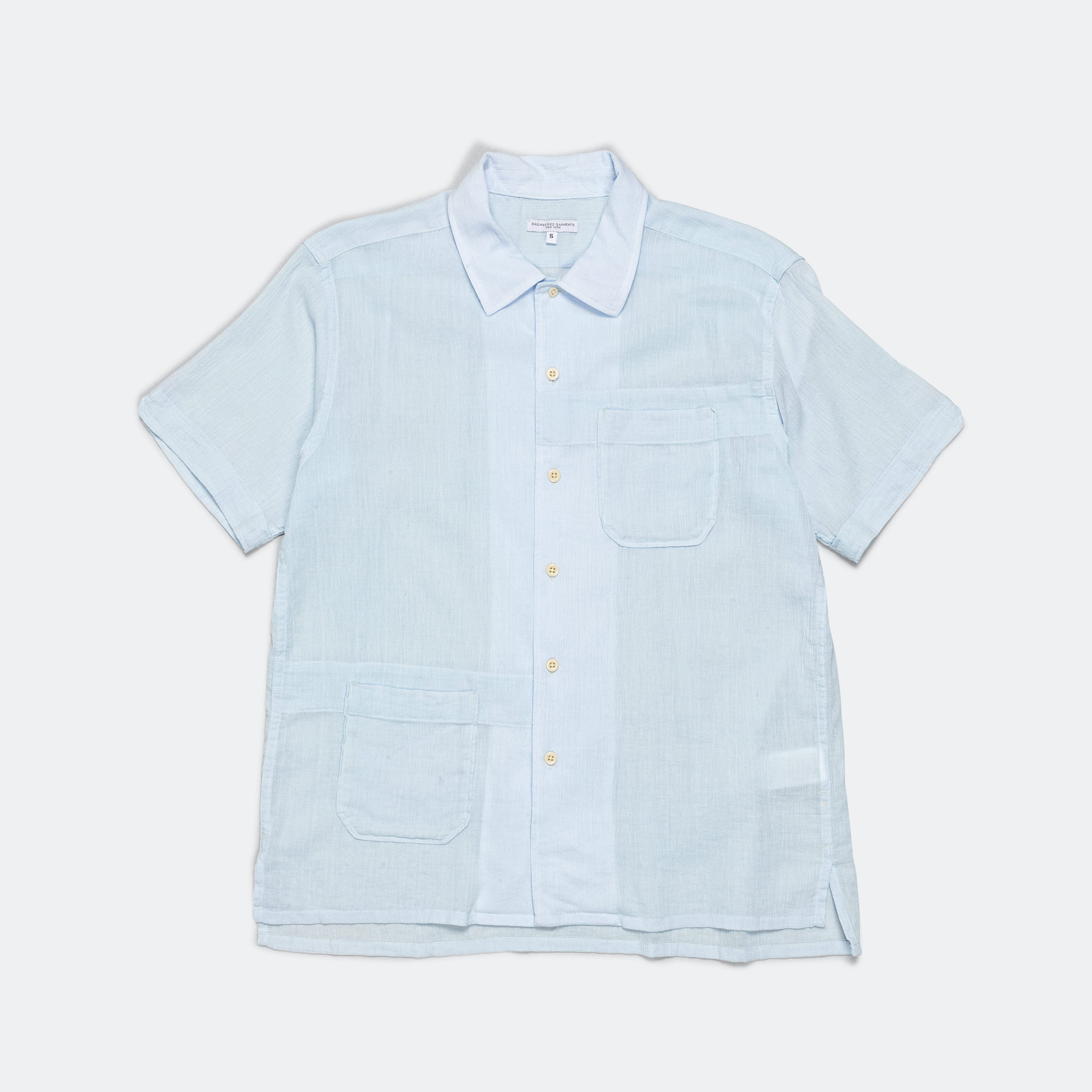 Engineered garments best sale short sleeve shirt