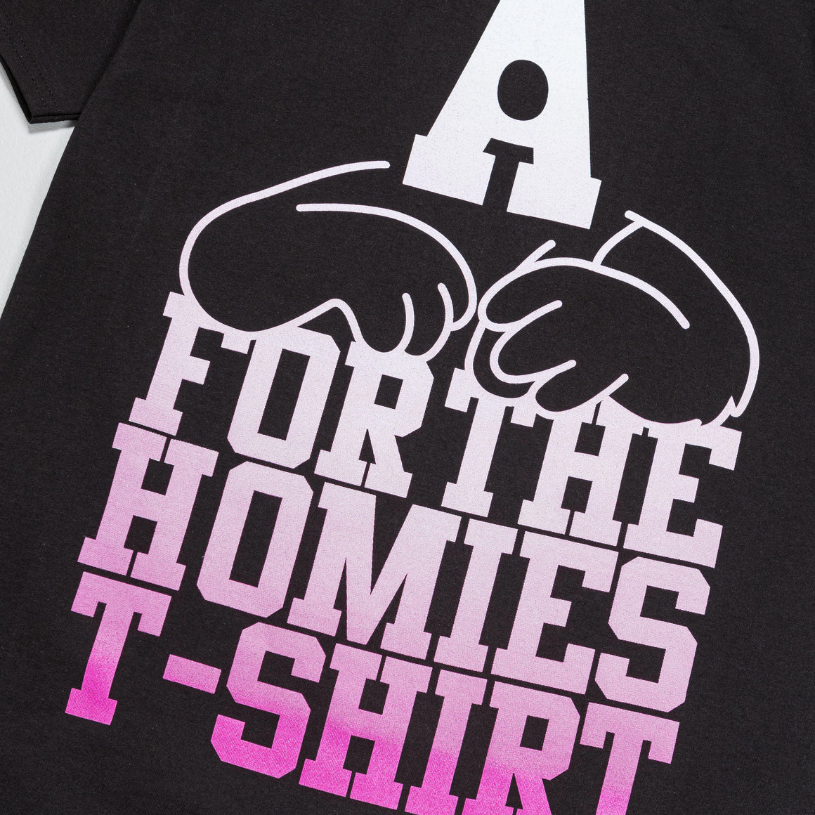 For The Homies - A For The Homies T-Shirt - Black - UP THERE