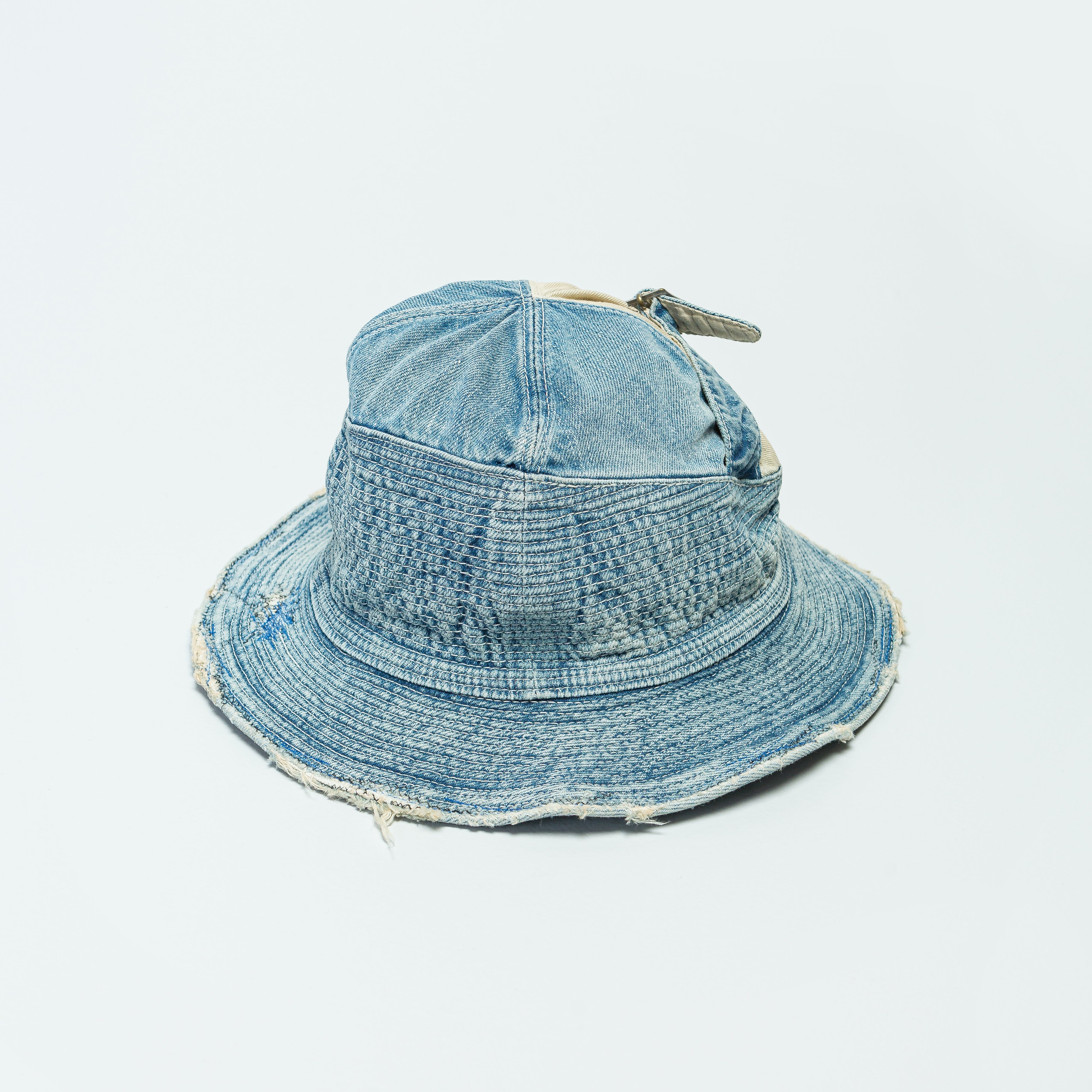 Kapital Kountry Crash Remake Indigo Bucket Hat – Cotton Sheep