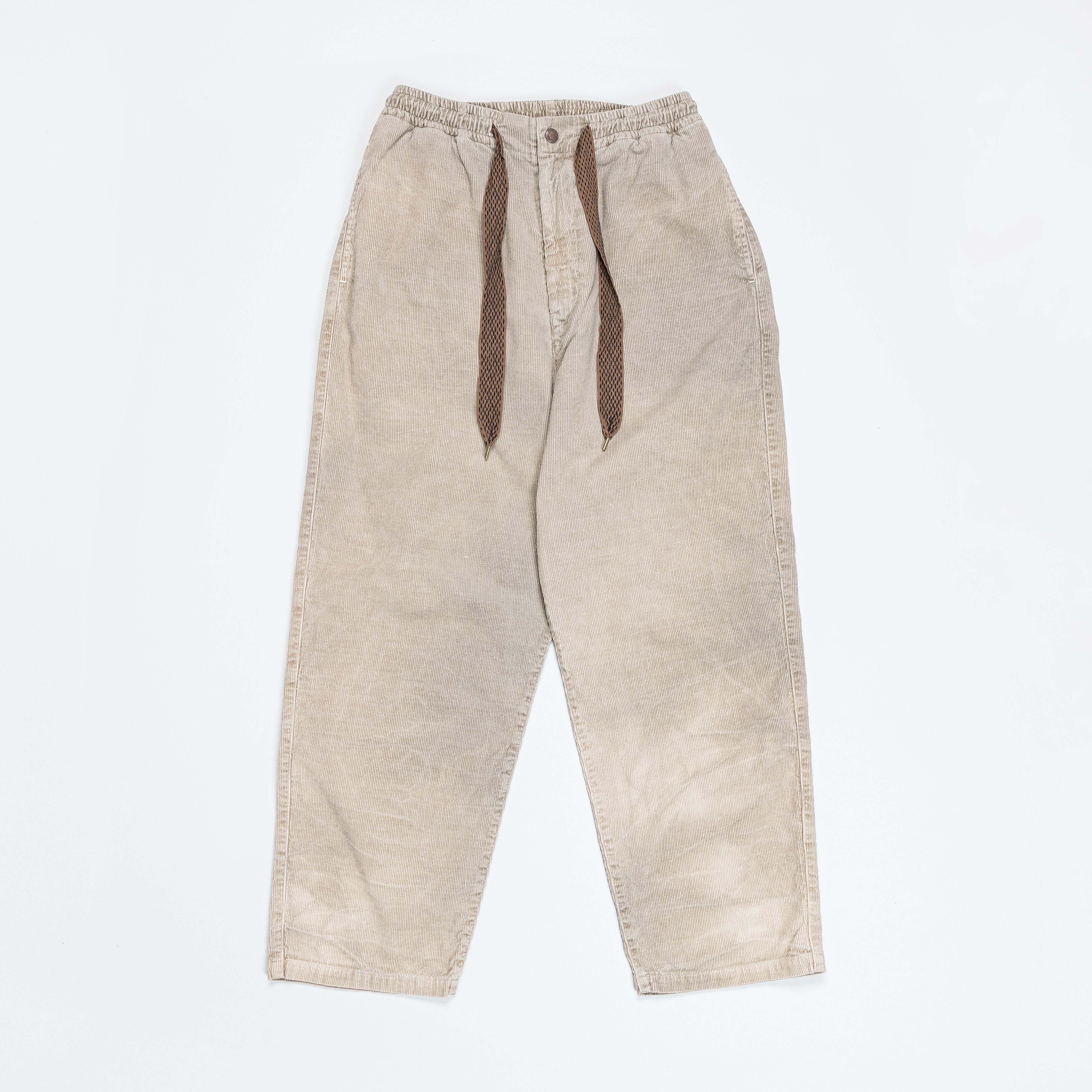 Kapital 14W Corduroy EASY Pants - Light Gray | Up There Store | UP