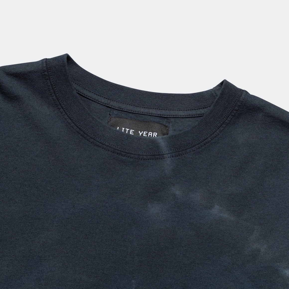 Lite Year - Long Sleeve Tee - Cloudy Washed Black - UP THERE