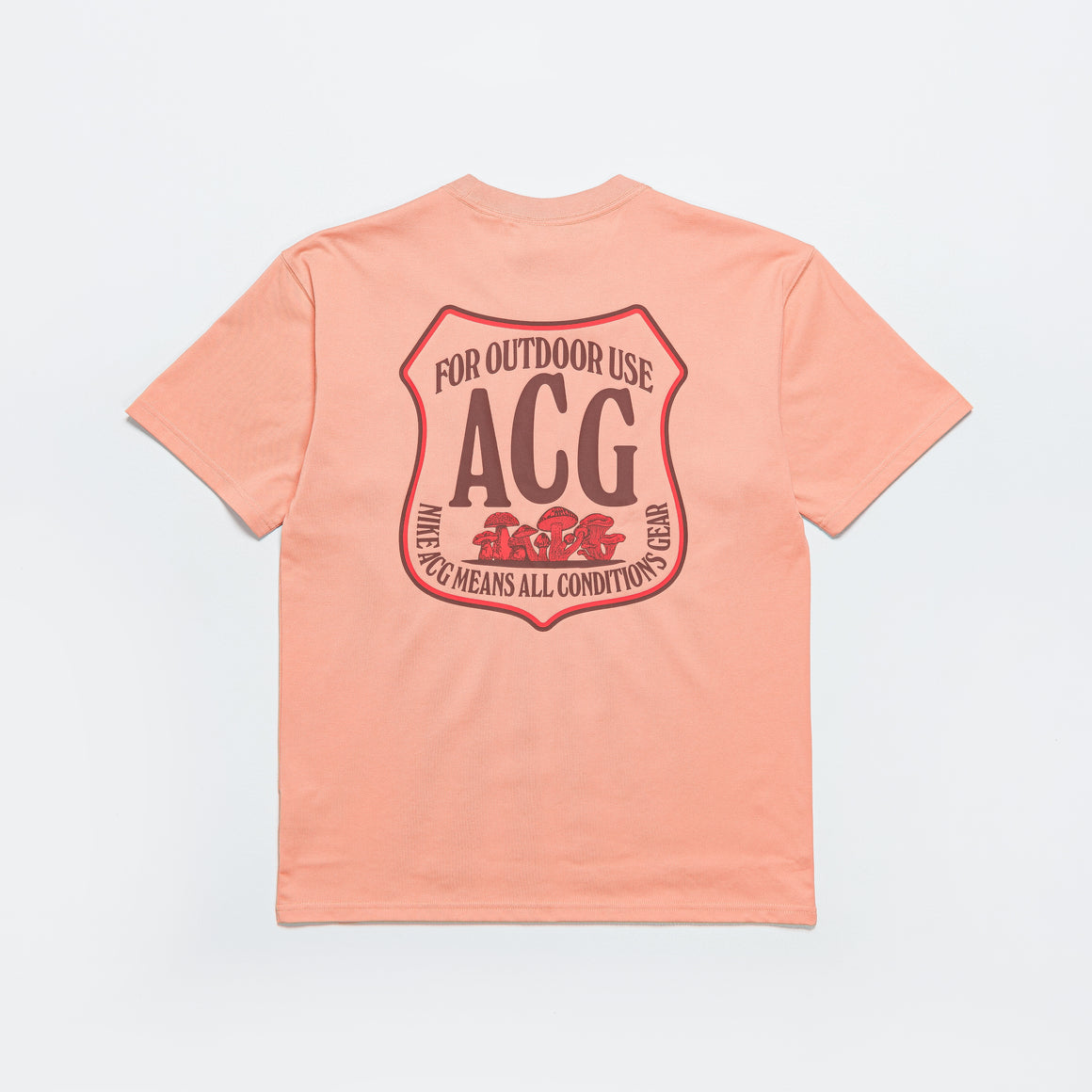 Nike ACG - 'Outdoor' Tee - Lt Madder Root - UP THERE
