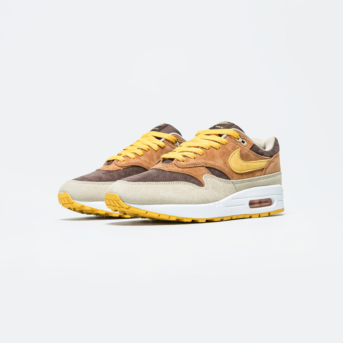 Nike - Air Max 1 PRM - Pecan/Yellow Ochre/Baroque Brown - UP THERE