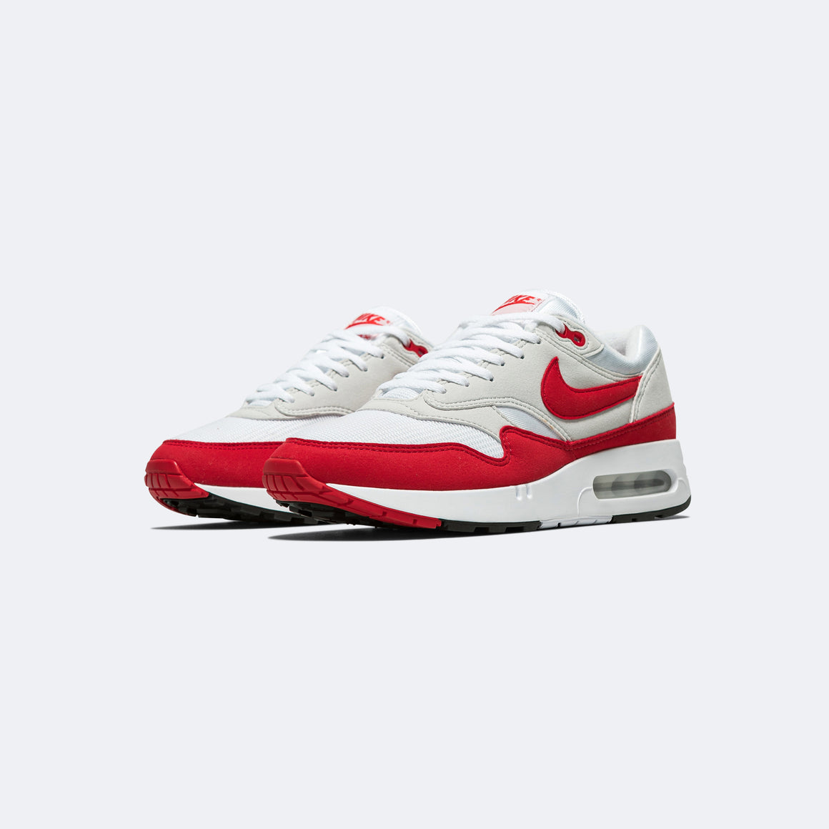 Nike - Womens Air Max 1 '86 OG "Big Bubble" - White/University Red-Lt Neutral Grey - UP THERE