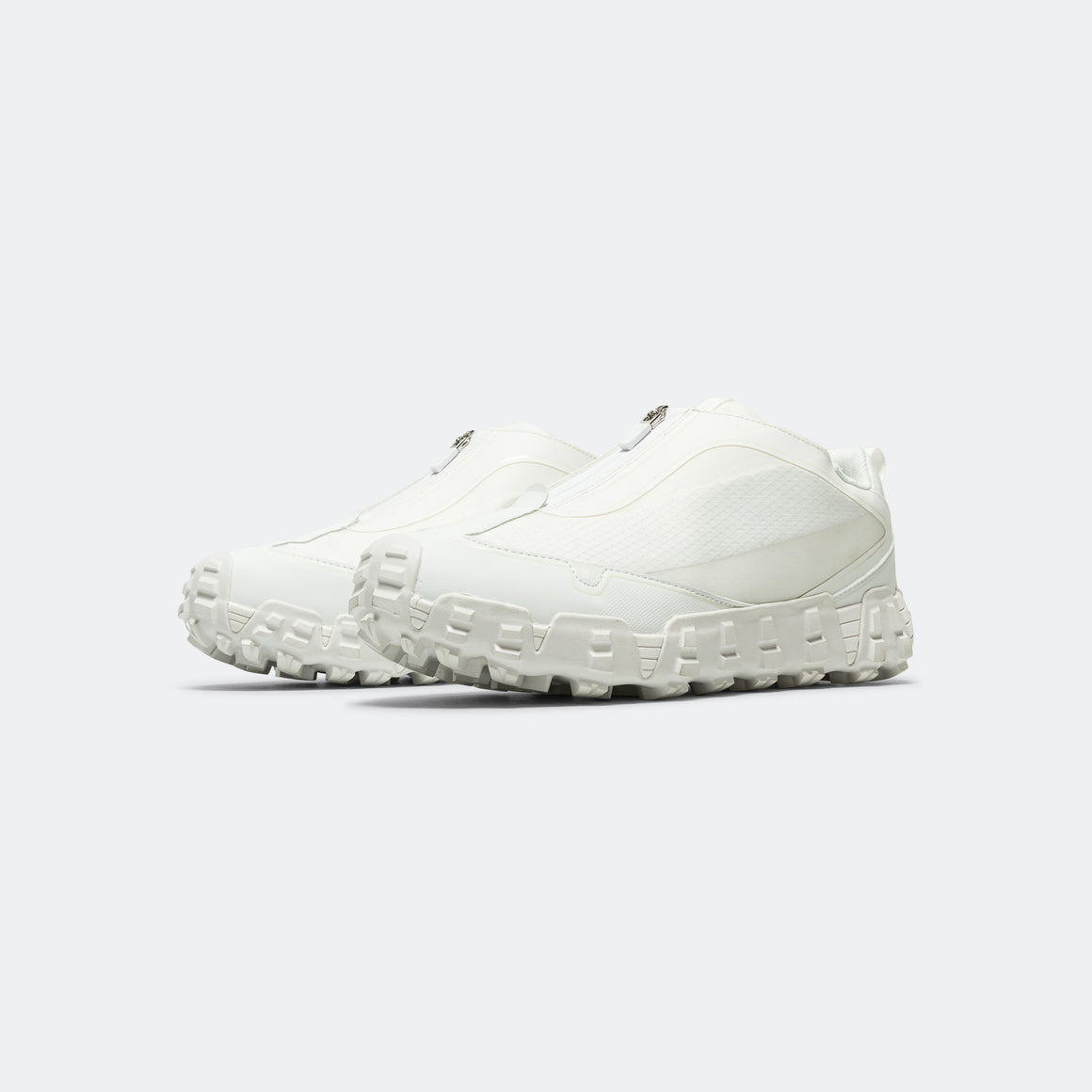 Norse Projects Arktisk - Zip Up Runner V4 - White - UP THERE