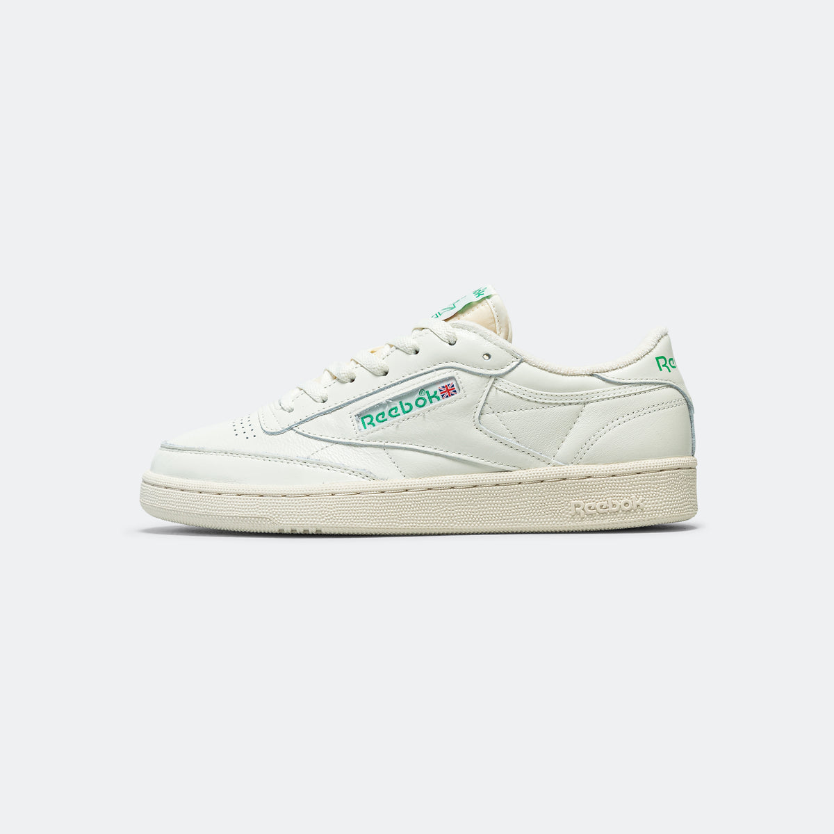 Reebok Club C 1985 TV - Chalk/Paperwhite/Glen Green | Up There | UP THERE