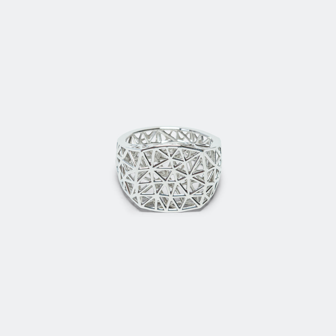 Mesh Ring - 925 Silver